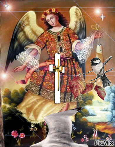 Arcangel Rafael - Gratis animeret GIF