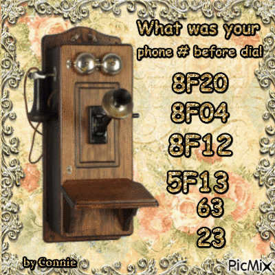 What was your number before dial Joyful226 - GIF animasi gratis