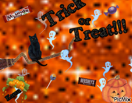 Trick or Treat - Free animated GIF