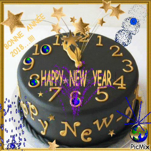 HAPPY  NEW  YEAR...!!!! - GIF animado gratis
