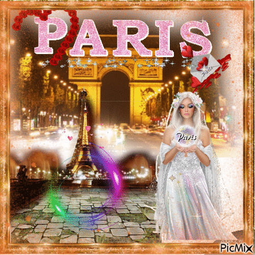 PARIS - Zdarma animovaný GIF