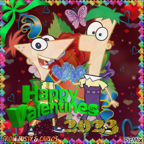 Happy Valentine's Day 2023 - Bezmaksas animēts GIF