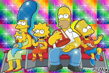 Simpsons - Nemokamas animacinis gif