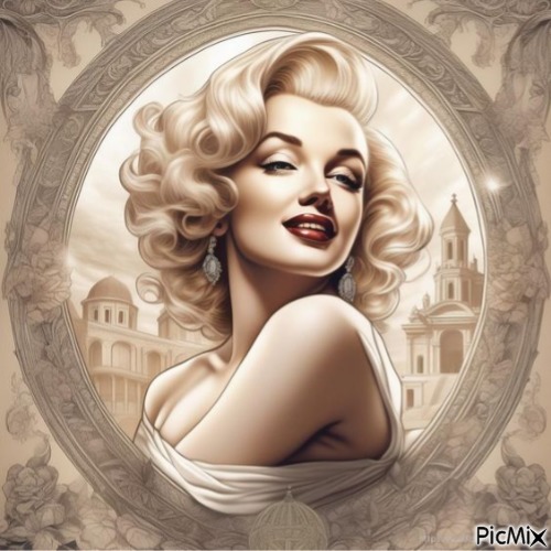 Marilyn Monroe. - zdarma png