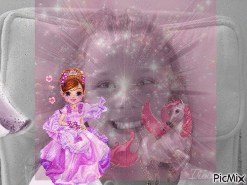princesse - GIF animate gratis
