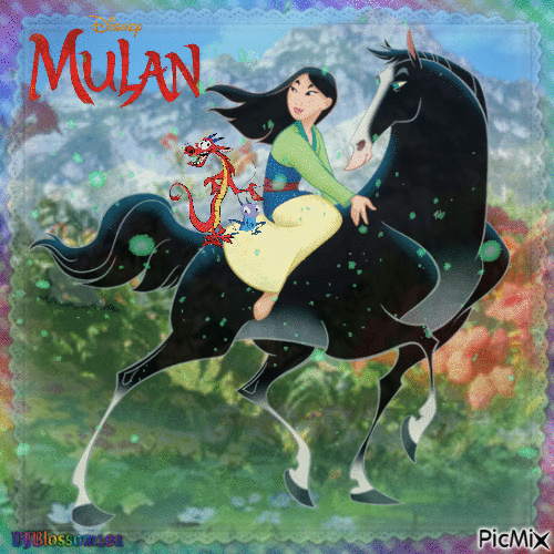 Disney Mulan - GIF animado gratis
