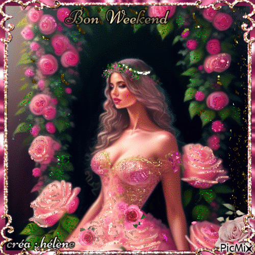 concours : Une princesse et des roses - Ingyenes animált GIF