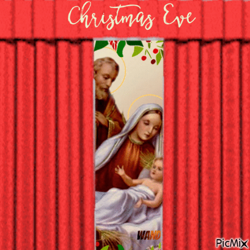 Christmas eve-Jesus - Besplatni animirani GIF