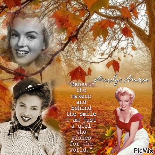 Marilyn In The Fall - ingyenes png