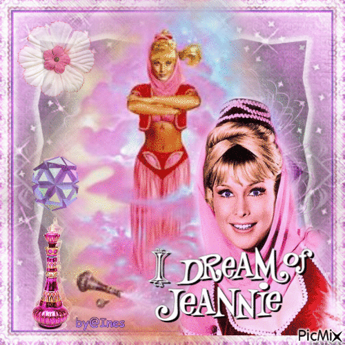 Jeannie - Animovaný GIF zadarmo