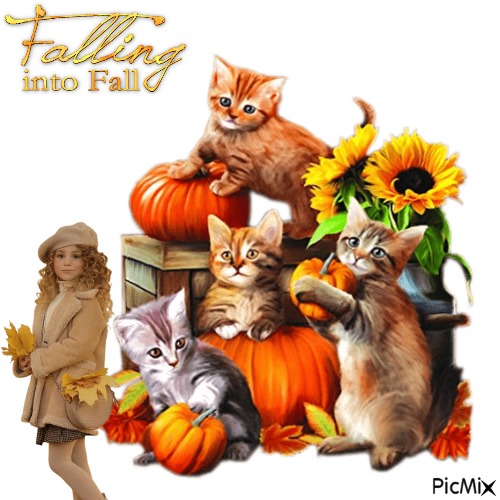 Falling Into Fall - бесплатно png