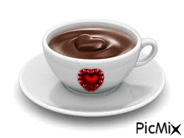 cioccolata calda - Бесплатный анимированный гифка