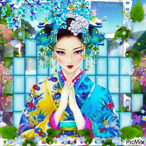 Geisha-contest - Безплатен анимиран GIF
