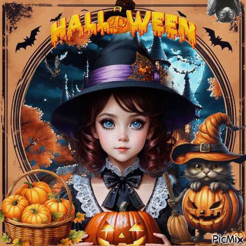 Halloween-Kind - Бесплатни анимирани ГИФ