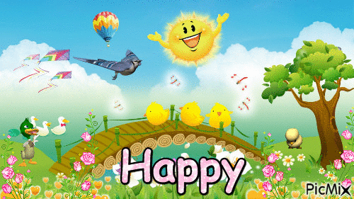 Happy - Ingyenes animált GIF