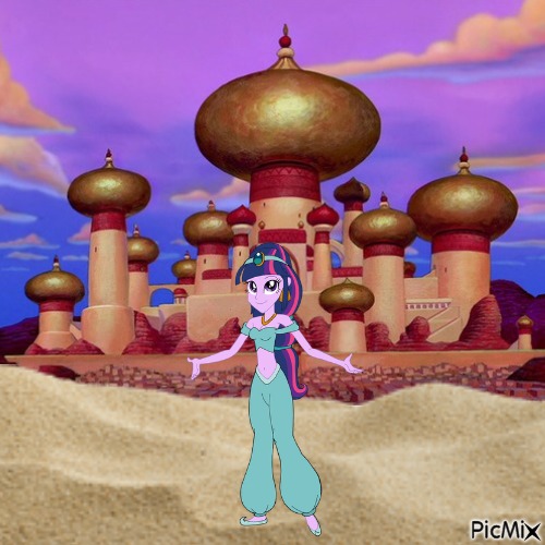 Princess Twilight Sparkle of Agrabah - Free PNG