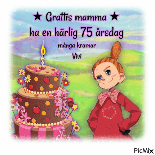 Grattis mamma 2021 - Ingyenes animált GIF