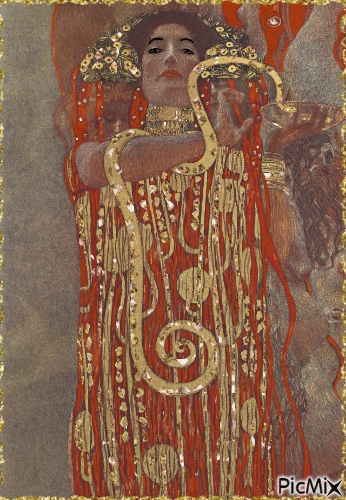 Gustav Klimt. - Gratis animeret GIF