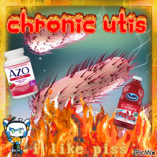 chronic utis - Nemokamas animacinis gif