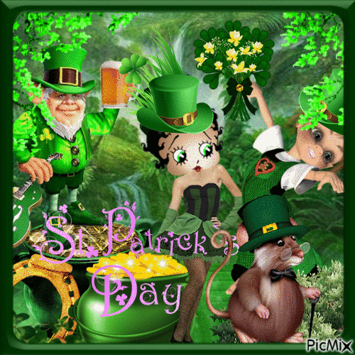 St.Patricks - Бесплатный анимированный гифка