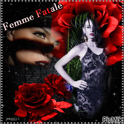 femme fatale - Zdarma animovaný GIF