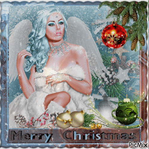 Merry Christmas dear potutori - Бесплатный анимированный гифка