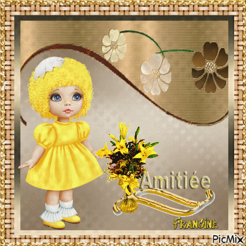 Amitié ❤️❤️❤️ - Безплатен анимиран GIF