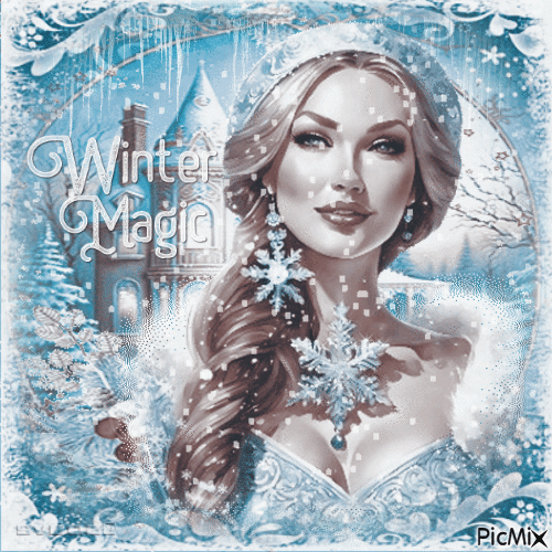 Winter magic - Ingyenes animált GIF
