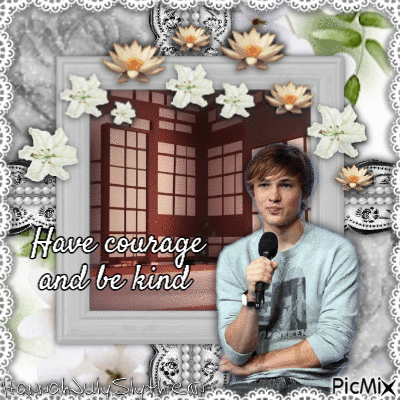 ((-William Moseley - Have Courage and Be Kind-)) - Bezmaksas animēts GIF