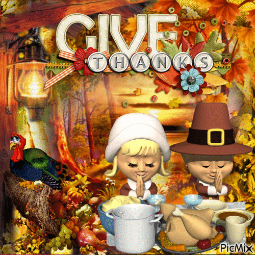 Thanksgiving - GIF เคลื่อนไหวฟรี