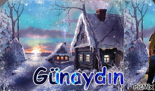 GÜNAYDIN - Gratis animeret GIF