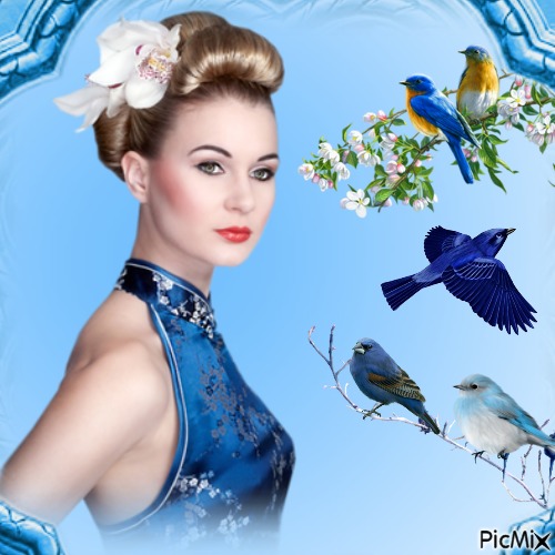 In The Blue - Free PNG