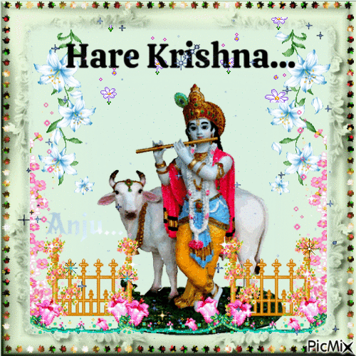 Hare Krishna ! - Free animated GIF