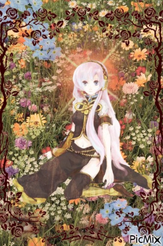 goddess in a meadow - Free PNG