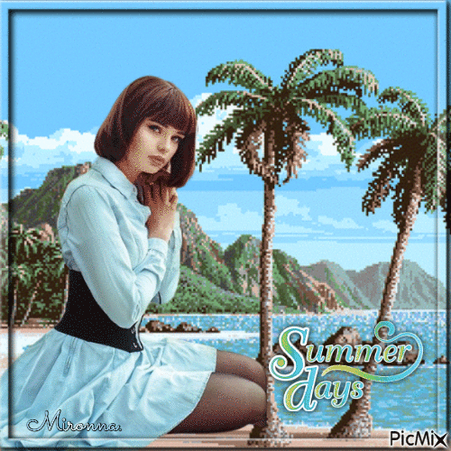Summer days - 免费动画 GIF