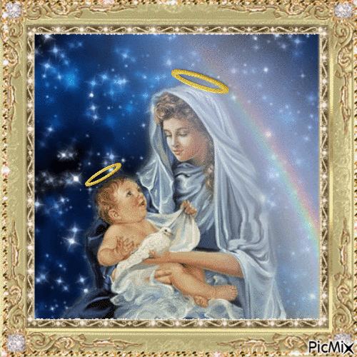 Gesù e Maria - Gratis geanimeerde GIF