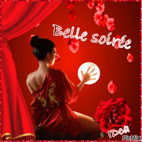 Belle soirée - Darmowy animowany GIF