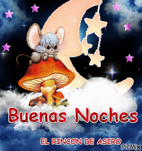 BUENAS NOCHES - Animovaný GIF zadarmo