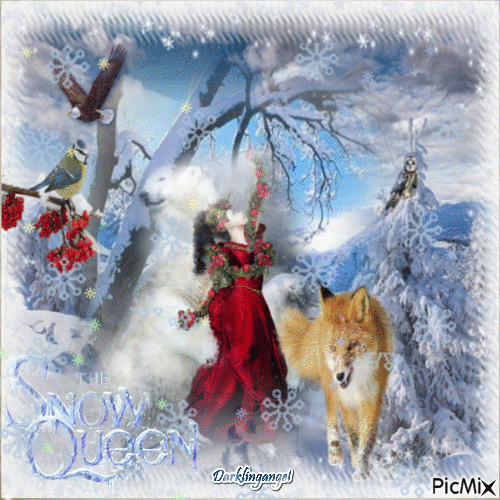 Snow Queen - GIF animate gratis