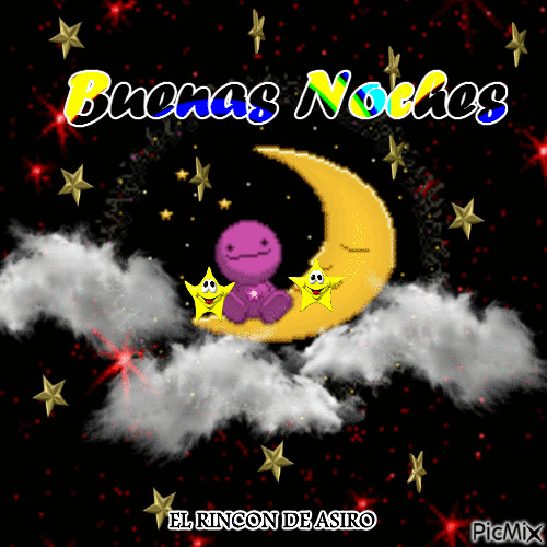 BUENAS NOCHES - Zdarma animovaný GIF
