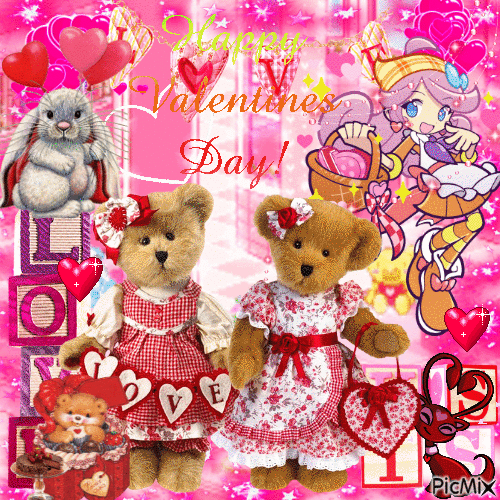 happy valentimes day - Darmowy animowany GIF