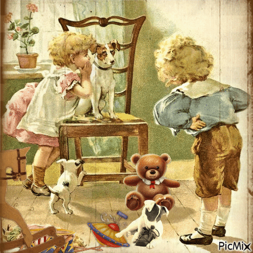 Kinder - Vintage - Ingyenes animált GIF