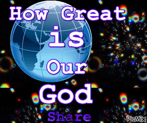 How great is our God - Darmowy animowany GIF