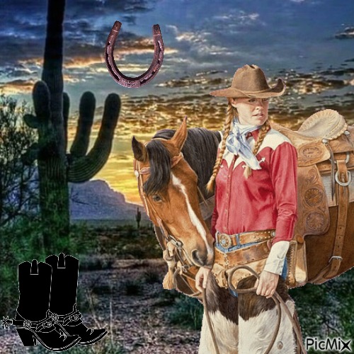 Cowgirl - gratis png