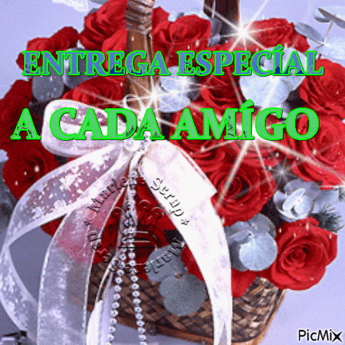 ENTREGA ESPECIAL A CADA AMIGO - Бесплатный анимированный гифка