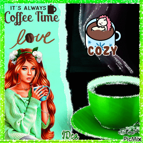 It' s Always coffee time - Ilmainen animoitu GIF