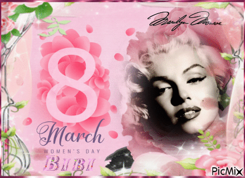 Journée de Marilyn Monroe - Gratis animerad GIF