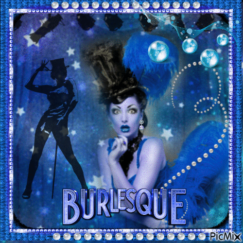 Burlesque magic - Free animated GIF
