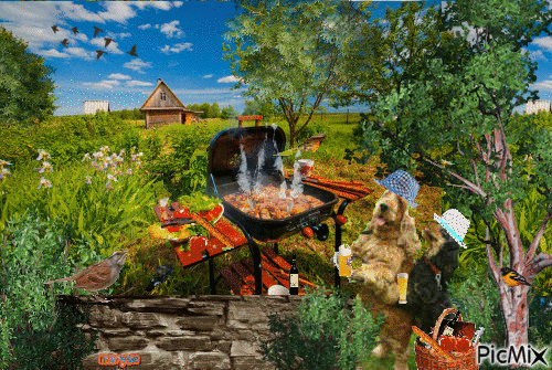 barbecue - Ingyenes animált GIF