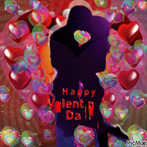 🧡Happy Valentine's Day 2 🧡 - Gratis animerad GIF
